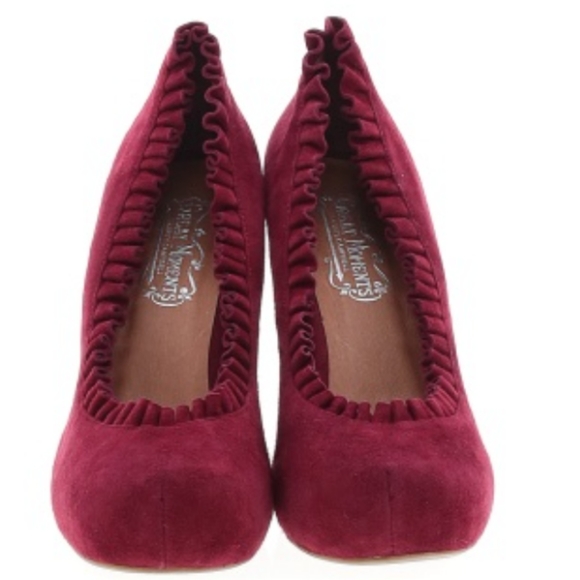 Jeffrey Campbell Wine burgundy Pumps - Picture 3 of 8
